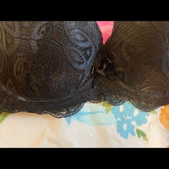 💥Hecho lace Embroidery Floral sexy Bras 34:A - Picture 9 of 12